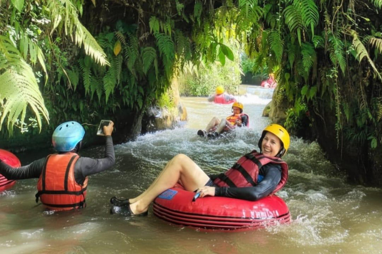 Ubud: Lazy Cave River Tubing and Zipline in Rice Terrace Ubud: Lazy Cave River Tubing - No Zipline, No Transfers