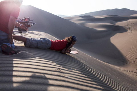 From Lima: Huacachina Sandboarding and Wine Tasting Tour