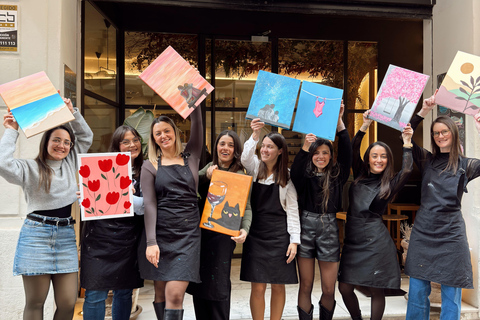 Alicante: Art Party - Paint, Sip & Fun