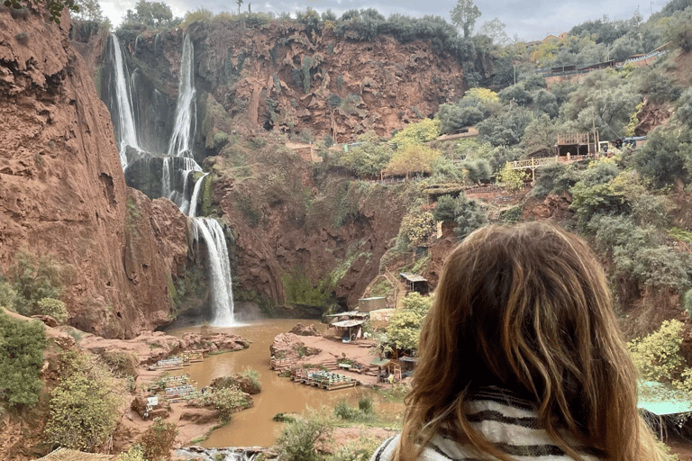 Ouzoud Waterfalls from Marrakech with Boat Ride Private Tour to Ouzoud