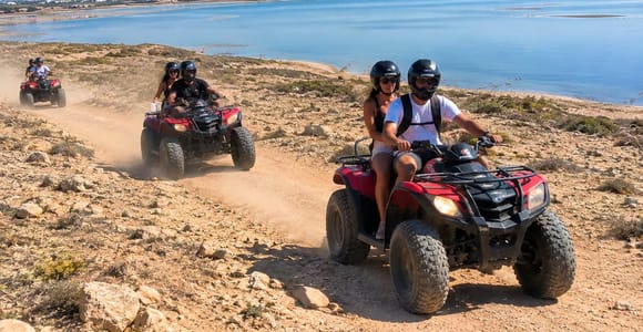 Monastir: Quad Biking Off-road Tour to Flamingo Lake