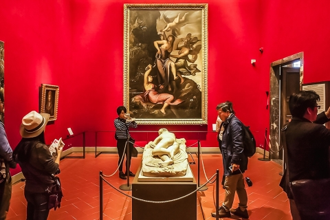 Florence: tijdgebonden ticket met voorrangstoegang UffiziFlorence: ticket voor vroege toegang tot de Uffizi-galerij