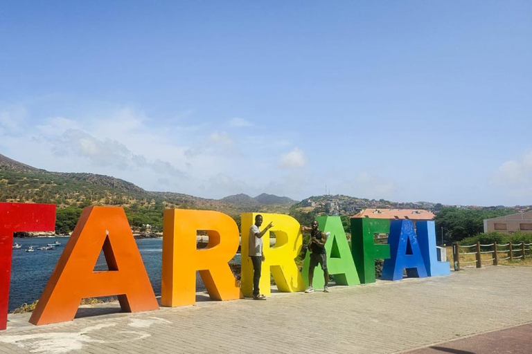 From Praia: Principal Valley Hike & Relax in Tarrafal Beach Shared Group Tour