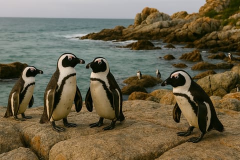 Cape Town: Betty's Bay Penguins & Wine Tasting Day Trip