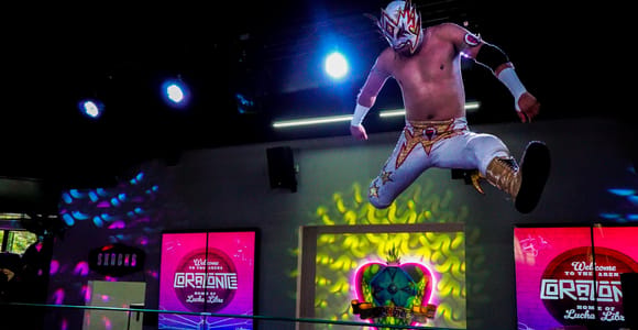 Cozumel: Mexican Lucha Libre Experience! Classic Package