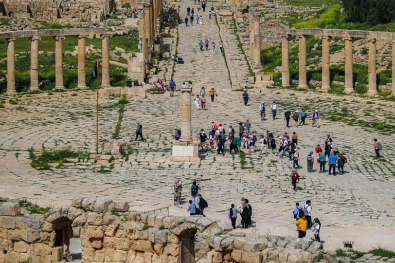 Jerash, Ajloun, and Umm Qais Full-Day Tour From AmmanJerash, Ajloun e Umm Qais: excursão de 1 dia saindo de Amã