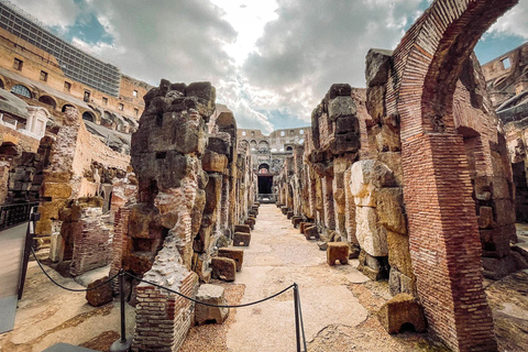 Colosseum Underground and Arena tour 7 people guarantee