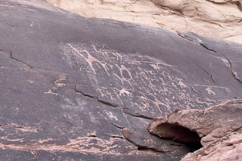 Wadi Rum: Vier uur privétour per jeep met bedoeïen