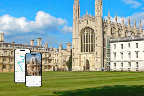 Cambridge: Tour guidato a piedi con l&#039;applicazione per dispositivi mobili