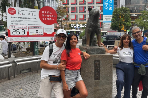 Tokyo: Shibuya and Asakusa Walking with Grand Food Tour