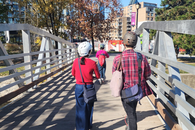 Explore Old-Montreal with easy to use e-scooters