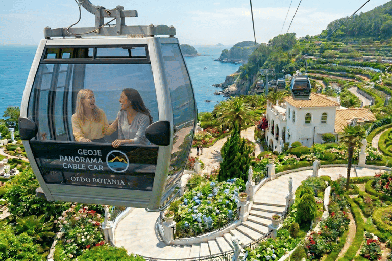 Geoje Cable Car and Oedo Botania Day Tour from Busan