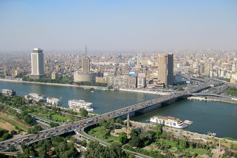 Aventura de 1 hora no rio Nilo em um táxi no Cairo