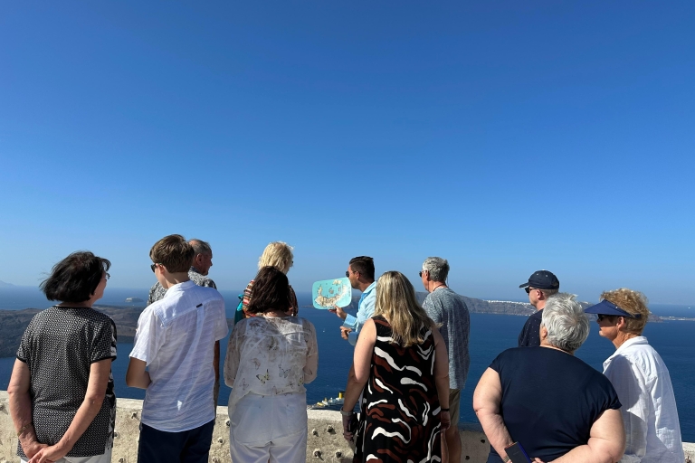 Santorin : visite panoramique privée de 5 heures avec hôte