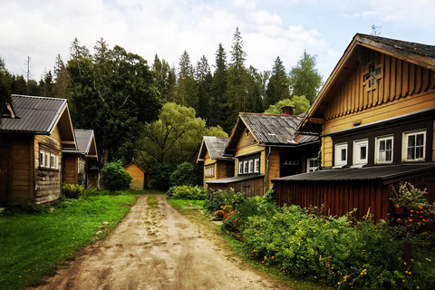 Vanuit Riga: Ligatne-dorp en nationaal park Gauja-rivier ...