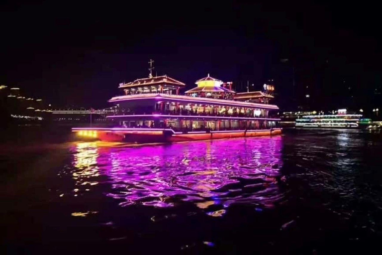 Chongqing Two Rivers Night Cruise with Sky observation Chongqing: 2 Rivers Night Cruise Ticket