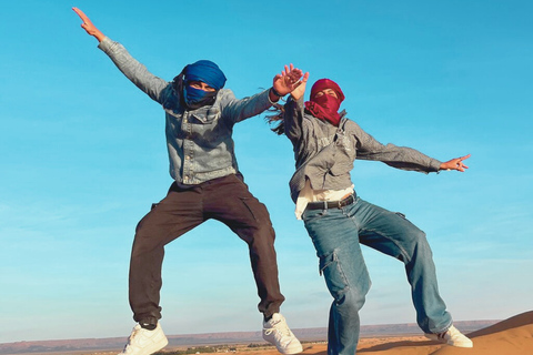 Marrakech or Fes: 4-Day Desert Tour to Erg Chebbi Dunes 4D3N Desert Tour Fez to Marrakech (Luxury Accommodations)