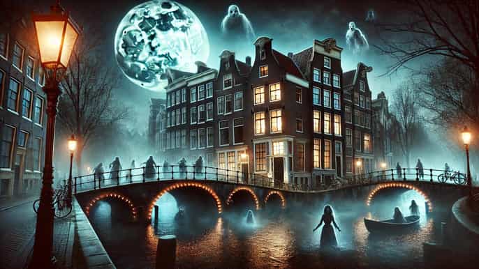 Amsterdam: Ghost Walking Tour and Dark History
