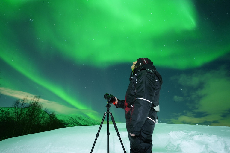 Desde Tromsø: Excursión a la Aurora Boreal con bebidas calientes y fotos