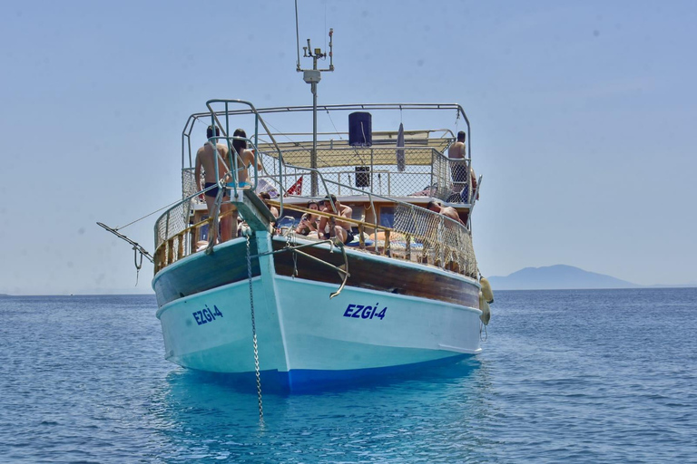 Bodrum: Orak Island Boat Trip with Lunch and Swimming Stops