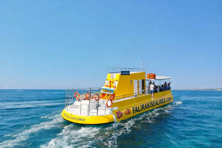 Faliraki: All-Inclusive-Bootstour zur Anthony Quinn Bay und zu den Höhlen. Foto: GetYourGuide