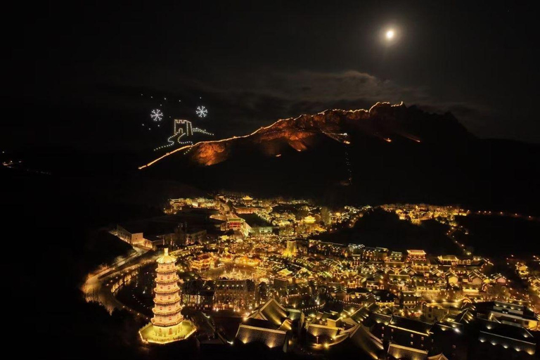 Jinshanling Great Wall Sunset & Gubei Water Town Night Tour Independent Experience with English-Speaking Host