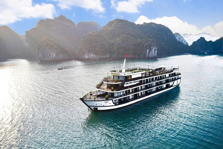 Hanoi: Ha Long bay 5 star cruise 2 day trip Meet at meeting point - Ha Long port