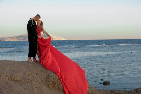 Sharm: Private Photoshoot with Hotel Pickup and Drop-off Private 3-Hour Photoshoot in 3 Locations