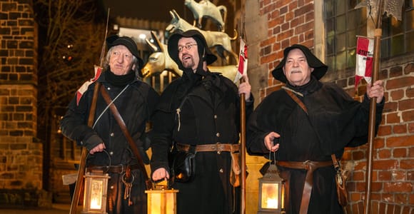 Bremen: Rundgang auf Deutsch mit Nachtwächter