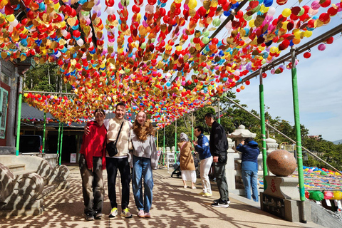 Busan: Top Attractions Tour for Cruise Guests For Busan Cruise Guest Highlight Top Attraction Group Tour