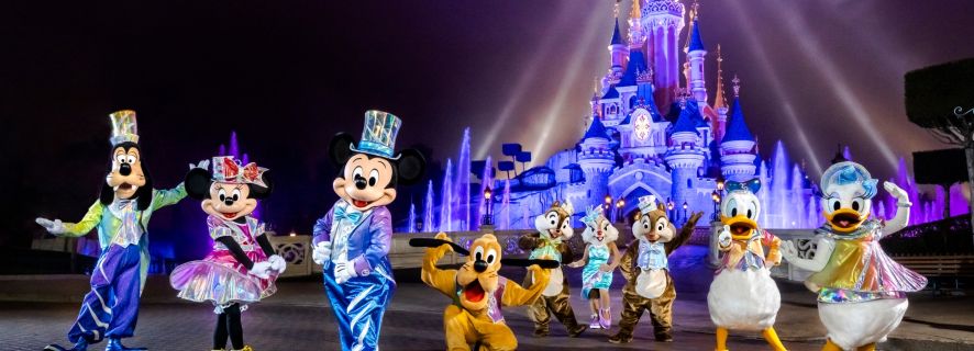 Paris Disneyland: Adgangsbillett for flere dager