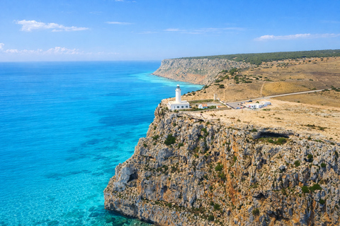 Ibiza: Formentera Boat with Open Bar, 3 meals & Sunset Party ADVANCE: Standard selection of food & open bar option