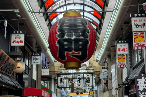 Osaka: Un tour guidato a piedi privato di 5 luoghi da vedere assolutamente