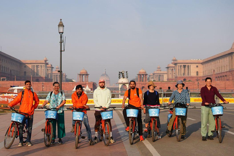 New Delhi Fietstour Ochtend 4 Uur: Delhi op de fietsNew Delhi fietstour: Delhi op de fiets