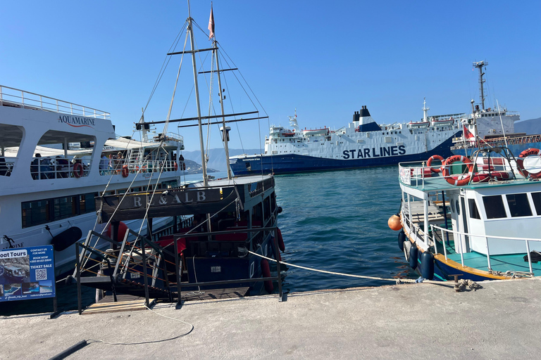 Boat Tour from Durres & Golem to Karaburun, Sazan & Cave