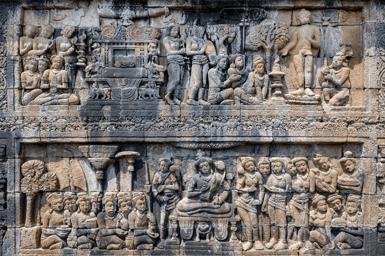 Yogyakarta: Borobudur Tempel toegangsbewijsBinnenlands ticket