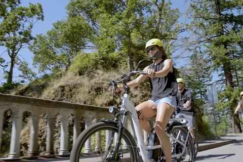 Portland: Multnomah Falls E-Bike Tour in the Columbia Gorge