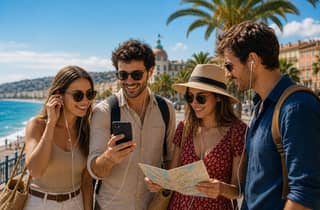 Nizza: Selbstgeführte Tour durch die Altstadt von Nizza mit Schatzsuche