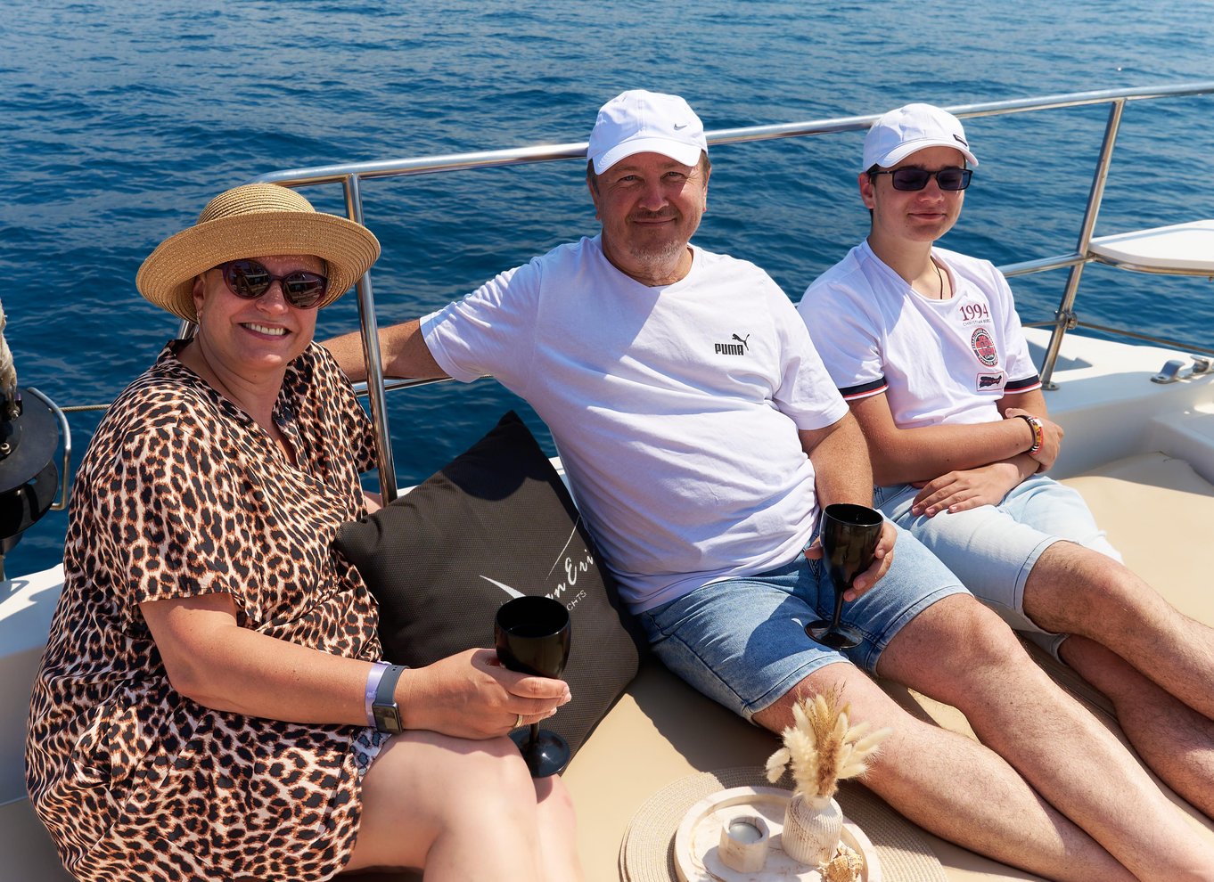 Hersonissos: Luksus katamarantur ved solnedgang med sushi og fri bar