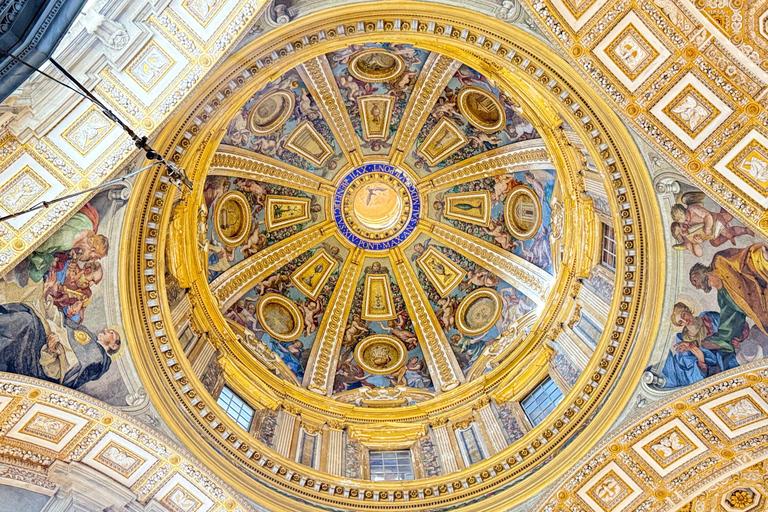 St. Peter's Basilica Audio Guided Tour With Dome Climb Without Elevator