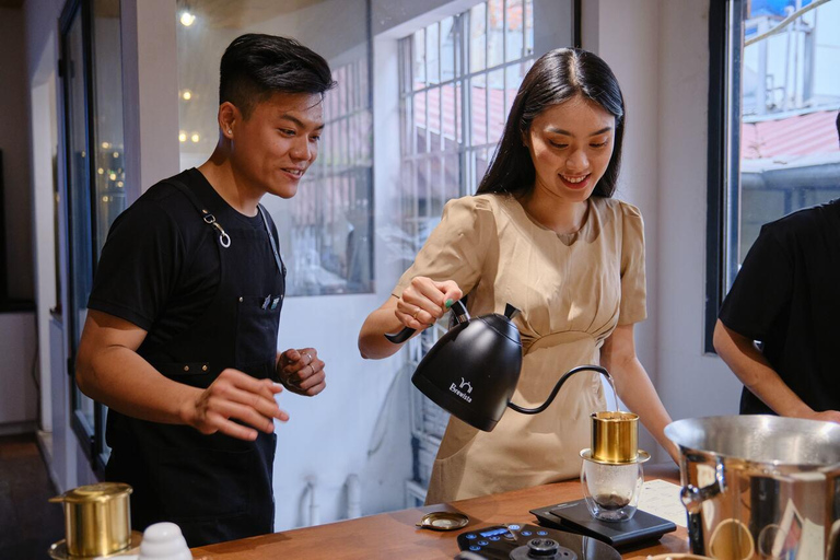 Ciudad de Ho Chi Minh: Taller de café fácil y divertido para principiantes