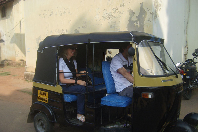 Tour privato dell&#039;esperienza Tuk Tuk a Fort Kochi e alla Città Ebraica.