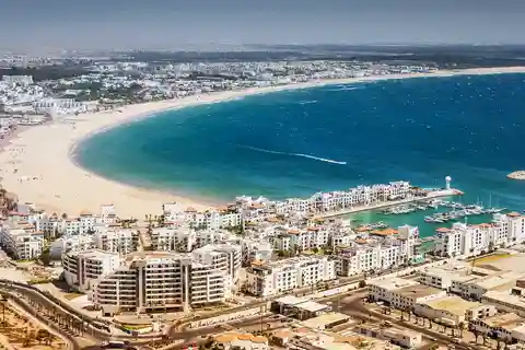 From Marrakech: Agadir Day Trip with Beach and Marina Visit