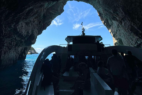 From Lefkimmi: Paxos Antipaxos & Blue Caves Speedboat Cruise