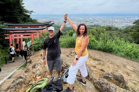 Depuis Osaka/Kyoto : Visite touristique de Kyoto et Nara en journée privée