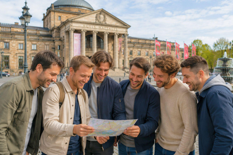 Wiesbaden Puzzle Tour: Outdoor Escape Game with Puzzle Backpack