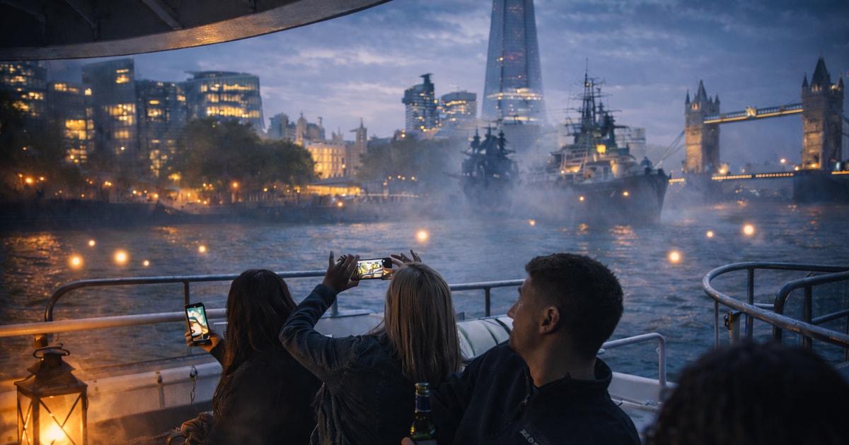 London Ghost Rivers London: Ghost Walk and River Thames Boat Ride | GetYourGuide