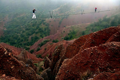 Marrakech: Zipline und Frühstück im Atlasgebirge