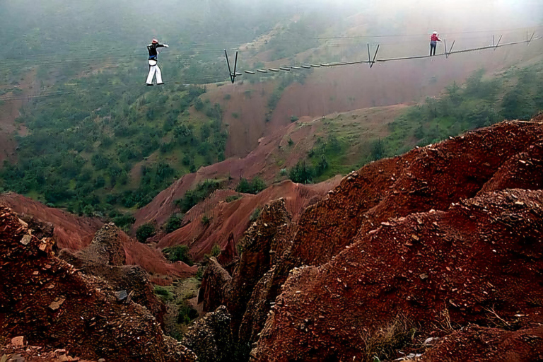 Marrakech: Zipline und Frühstück im Atlasgebirge