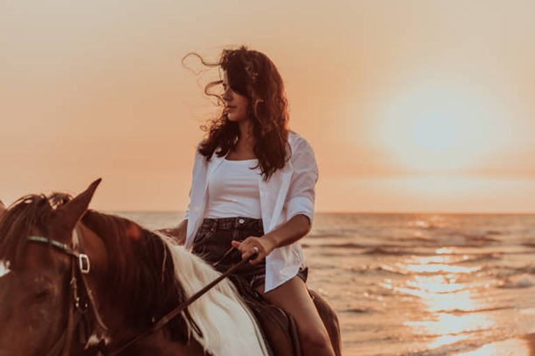 Side: Horseback Riding Tour in Nature with Transfer Horseback Riding Tour in Side: Experience Beach and Forest